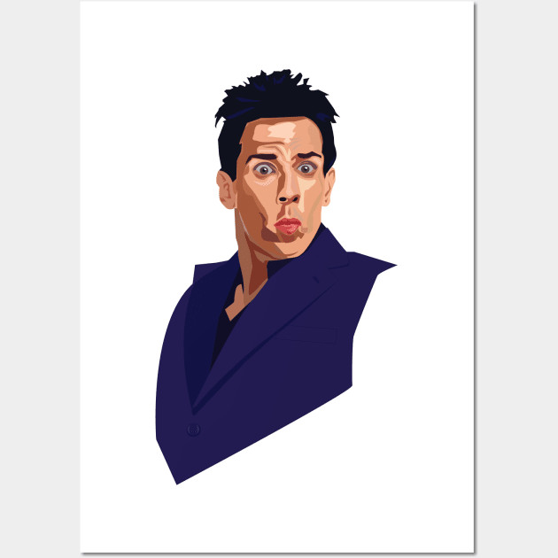 Zoolander - Blue Steel Wall Art by meganyiu